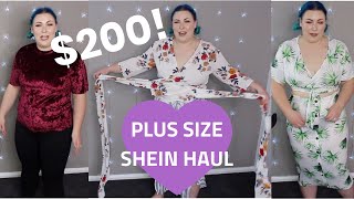 PLUS SIZE TRY ON HAUL | SHEIN ... NOT WORTH YOUR MONEY
