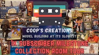 1k Subscriber Milestone Collection Room Tour