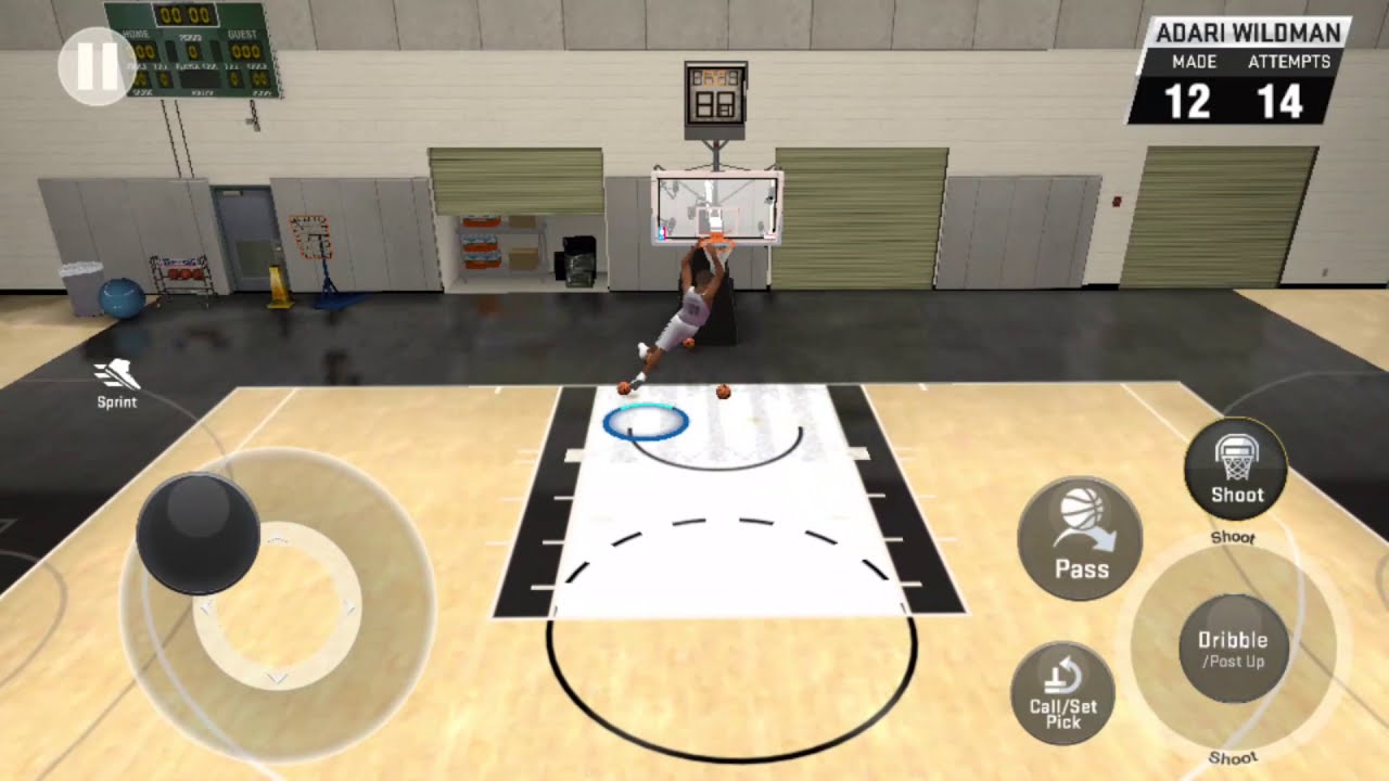 NBA 2K20 Mobile Practice Session YouTube