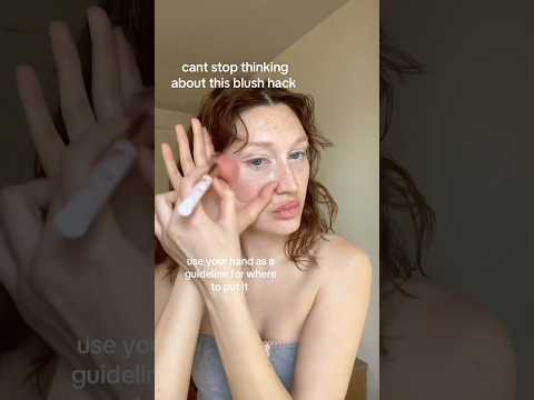 10/10 Blush Hack 🩷😊 || #makeuphack #blush #makeuptips