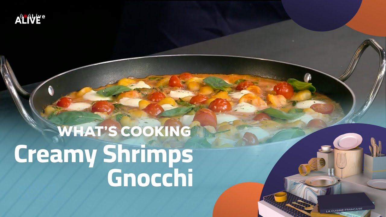 Whats Cooking - 26/03/2025 - Creamy Shrimps Gnocchi