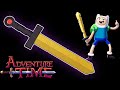 Golden Sword | Finn's Golden Sword | Adventure Time | How to make paper Finn's Golden Sword