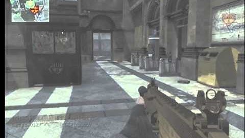 MW3 Hardcore Domination M.O.A.B (spawn trap)