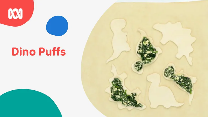 Spinach & Feta Dino Puffs | How To Make: Brainy Bites | ABC Kids