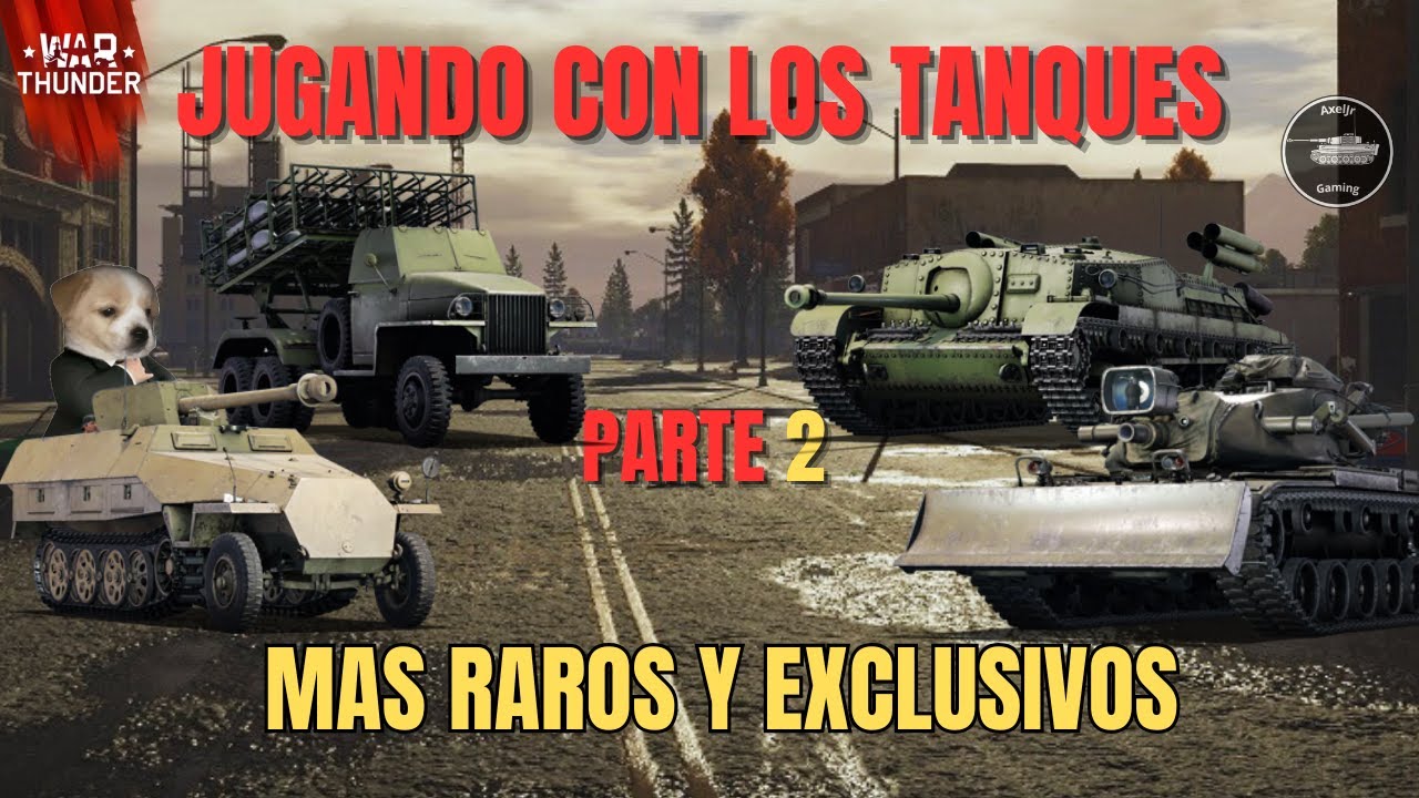 Los TANQUES mas RAROS y EXCLUSIVOS de War Thunder.
