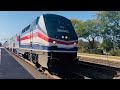 Naperville Railfanning 9/28/25! Ft: Metra F40PH-3 #116, and Amtrak Pepsi Can #160 leading SWC #4!