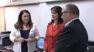 2014-15 TN Commissioner of Education visits Crockett