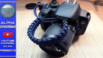 How to make a Paracord Camera Strap - Paracord Camera Wrist Strap Tutorial