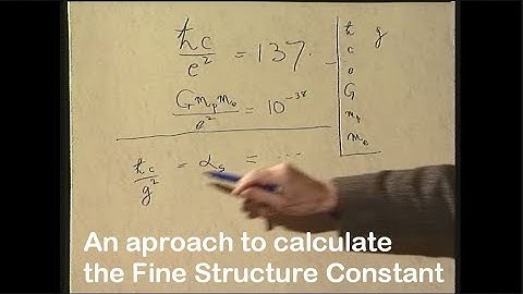 2   An approach to calculating the Fine Structure constant