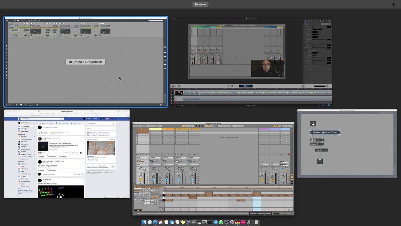 Ableton Live 10 / max for live device's independant channels - YouTube