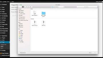 Importing Sample Data