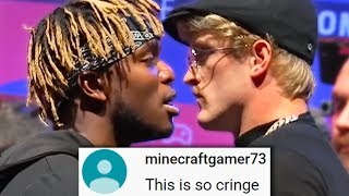 KSI VS LOGAN PAUL CRINGE