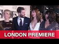 FIFTY SHADES OF GREY London Premiere Interviews
