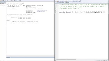 3 15S1   Stata   Using a J Matrix to create deviation scores