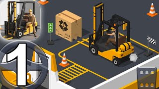 Forklift Extreme Simulator Gameplay Walkthrough Part 1 (iOS Android) screenshot 5