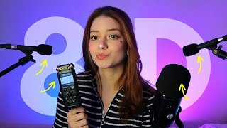 : ASMR : 4 micros en m^eme temps pour PLEINS de frissons !! (8D)