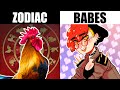 IF THE CHINESE ZODIAC WERE CUTE GIRLS [part 3! year of the snake, monkey, rooster + more]