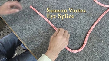 How to do a double-braid splice in Samson Vortex