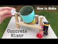 How to Make Amazing DIY Concrete Mixer Machine at Home - Easy to Build