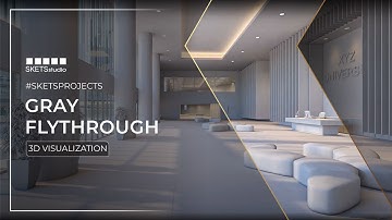 Grey Flythrough | 3D visualization Studio | SKETS Studio