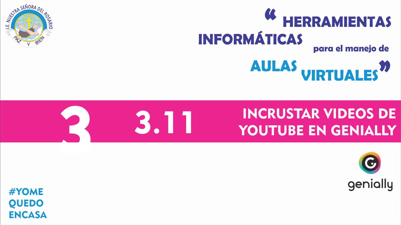3.11. INCRUSTAR VIDEOS DE YOUTUBE EN GENIALLY - YouTube