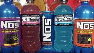 Nos Active Energy Water Drink Run @ Exxon Gas Station