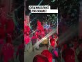 Girls Collage ka ganesh Nimarjanam 2025 | Mass dance Performance Teenmaar dance girls dance