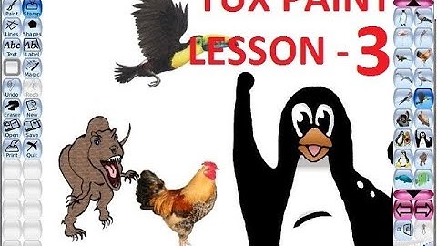 Tux Paint Tutorial Lesson-3