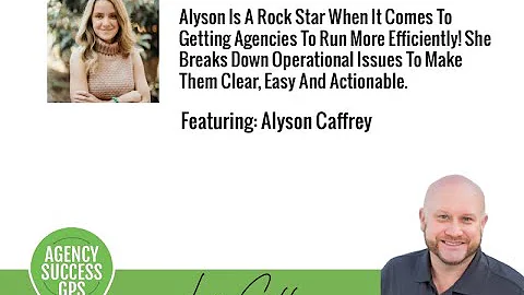 Alyson Caffrey - Operations Agency SOP and Strateg...