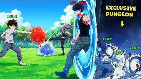 S 1(Part 1)He Discovers a Ring That Unlocks His Own Dungeon and Lets Him Level Up 100x Faster! 🤗🥳😂😭 