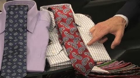 How to Match a Necktie With a Shirt : Neckties