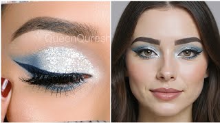 Party eye makeup tutorial step by step