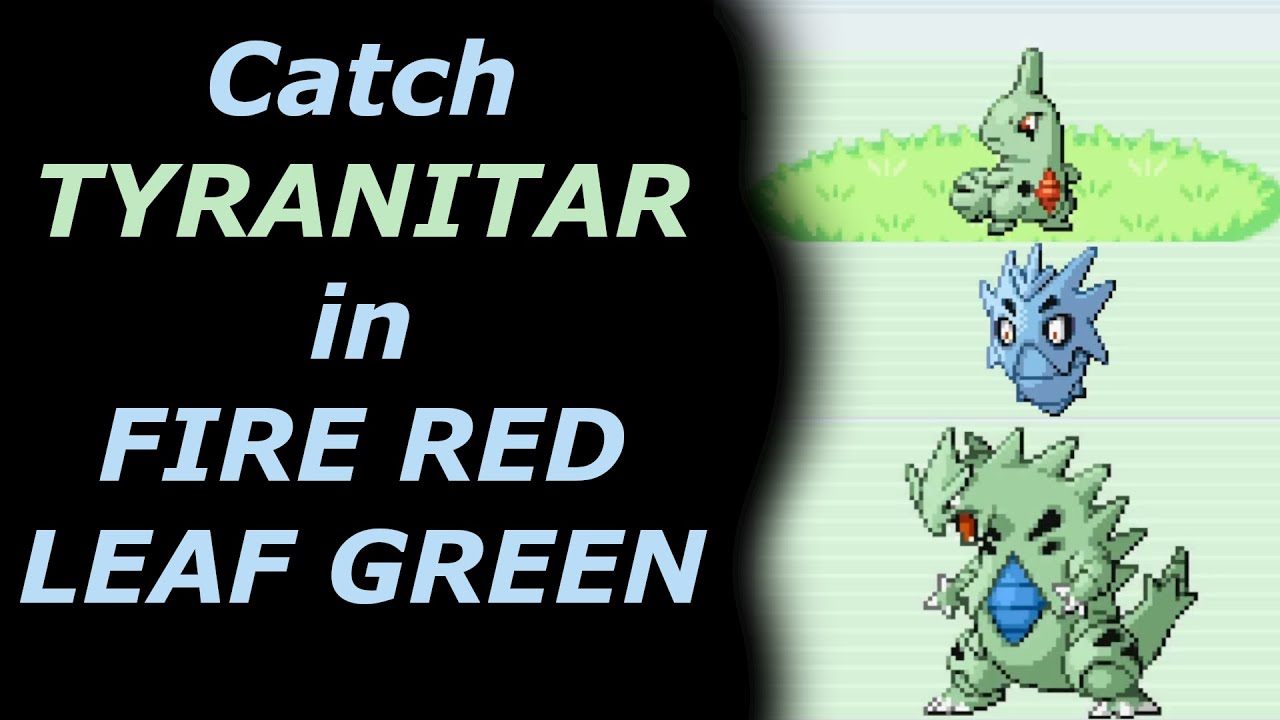 How to Catch in Pokemon Fire Leaf Green - YouTube