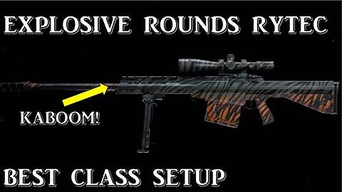 Best Explosive Rounds Rytec AMR Class Setup in Warzone! (Call of Duty: Modern Warfare)