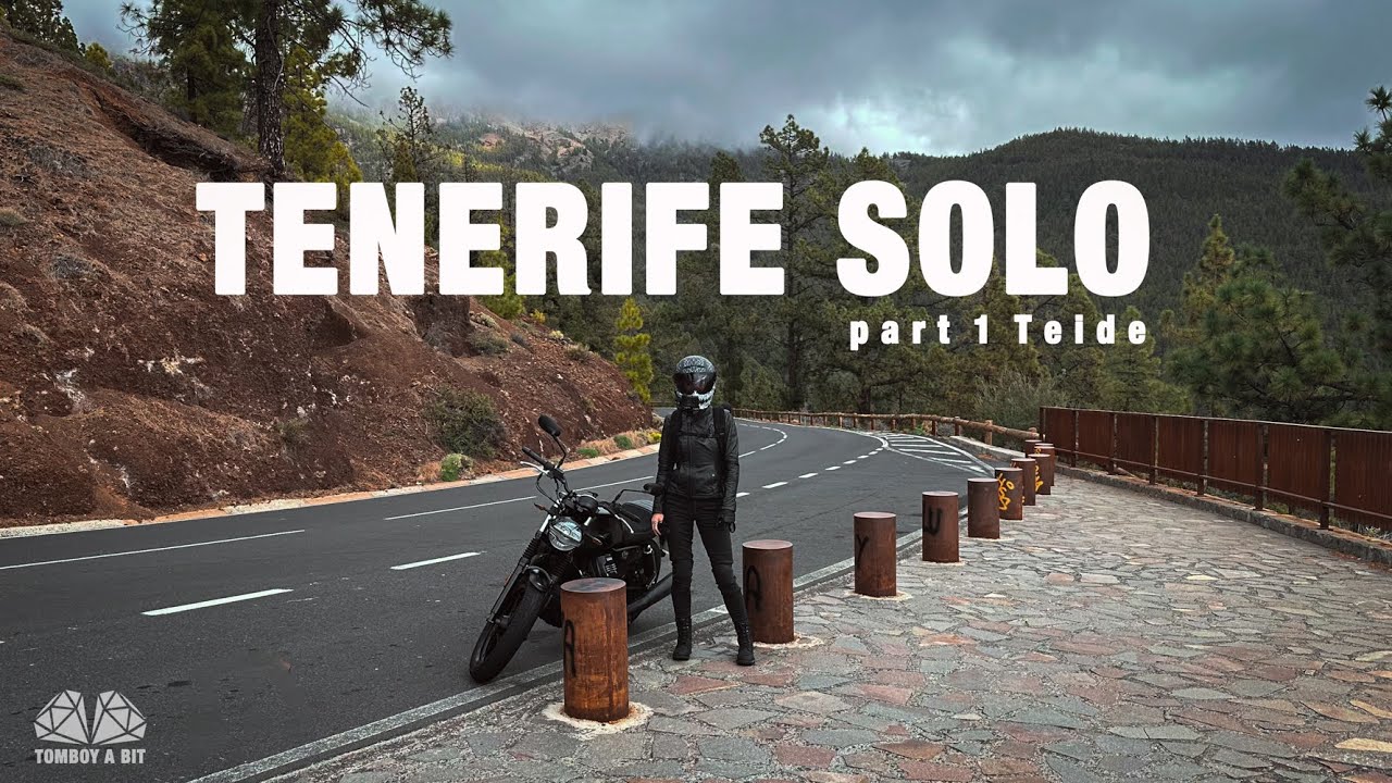 Solo Motorcycle Adventure in Tenerife Part 1 / Enchanted Teide