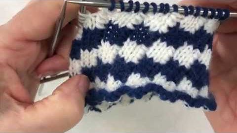 Creating  the Make 1 Open (M1o) Increase  for Diagonal “Ribbing"