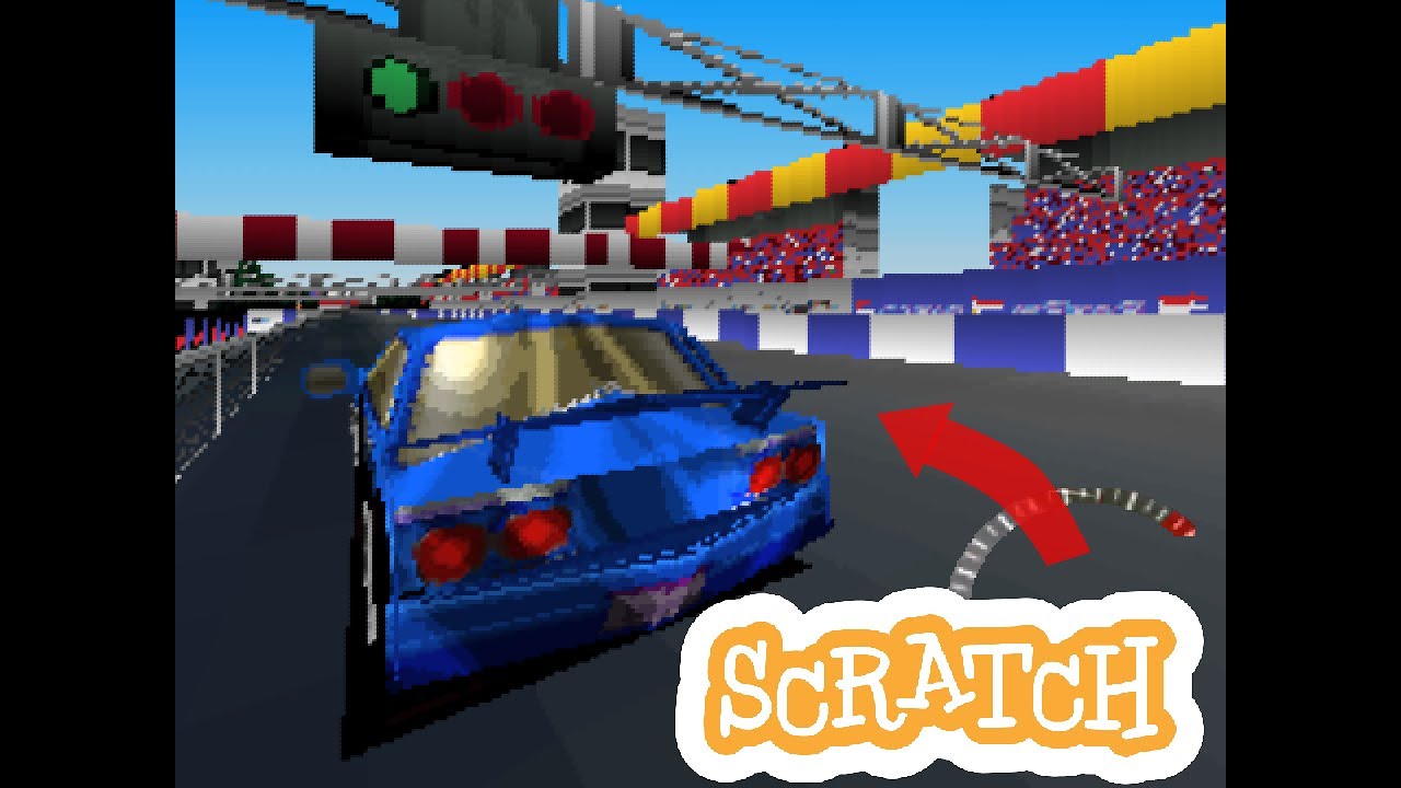 3D RACING ON SCRATCH! - YouTube