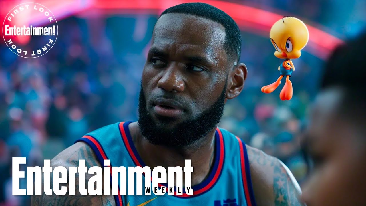 LeBron James Reacts to His 'Space Jam: A New Legacy' Cover! 