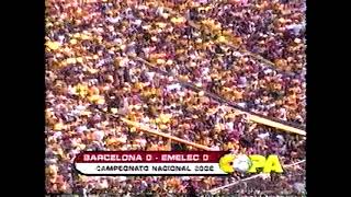 Clásico del astillero, 0 x 0, Barcelona, fecha 8, primera etapa 2002. Previa y amplio resumen #BSC