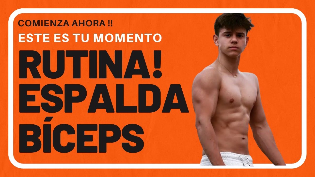 Rutina de Espalda Y Bíceps💪 - YouTube