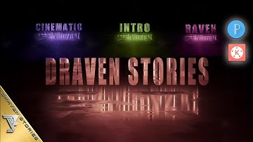 How To Make Cinematic Glow Text Animation Intro || Kinemaster Tutorial