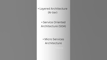 Different Architectural Designs - Software Development #python #programming #software #developer