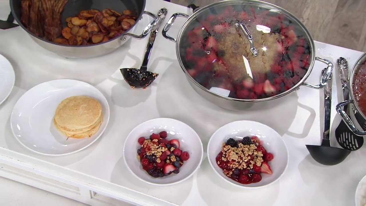 AllClad 7qt Nonstick Electric Skillet on QVC YouTube