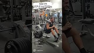#PR hack squat 329.5kg/725lbs Net Worth