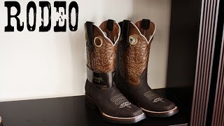 botas estilo rodeo para hombre