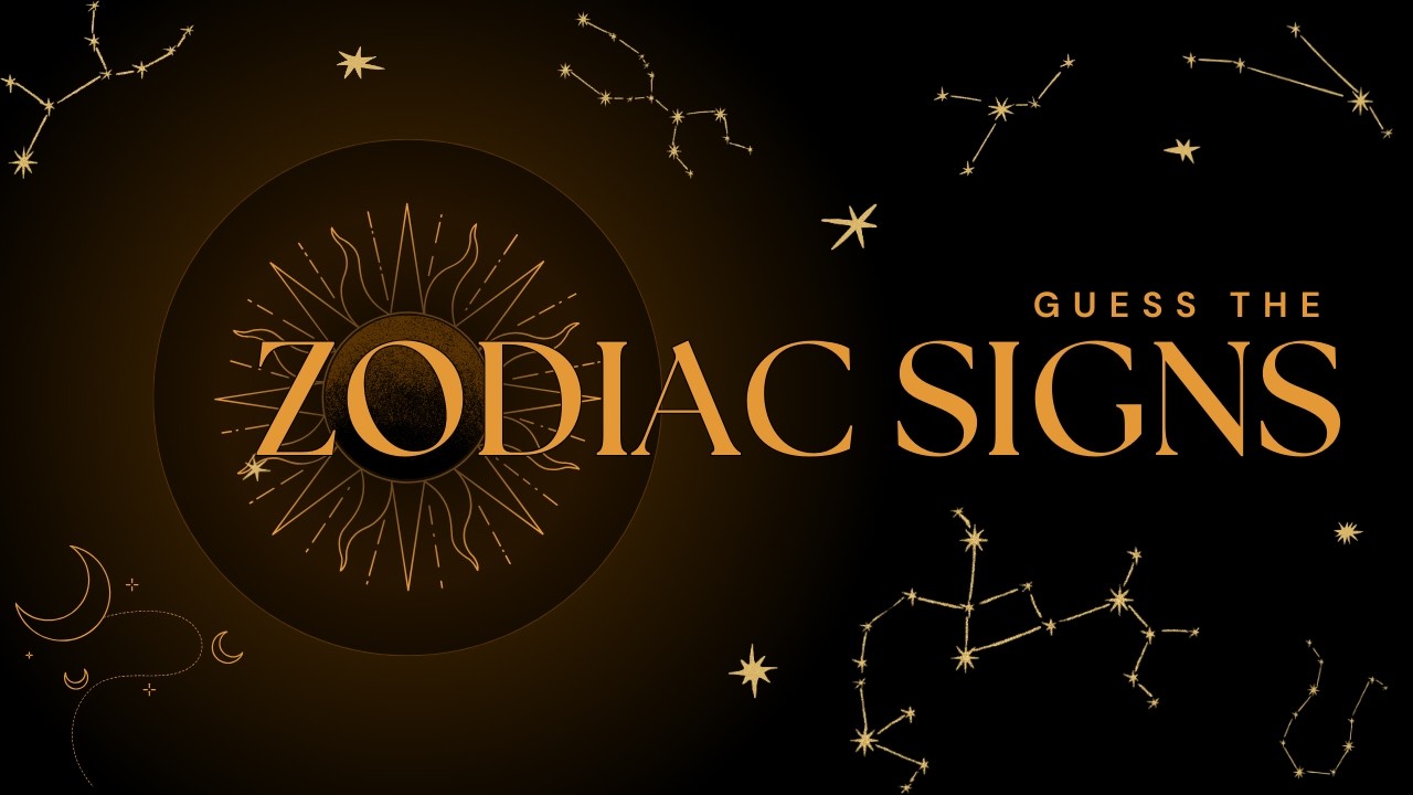 “Can You Correctly Guess the Zodiac Signs? #guesswhat #quiz #zodiac, # ...