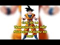 Cuánto sabes de Dragon Ball| Nivel Fácil