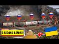 Russian Train Full of Fuel Was Attacked by Ukrainian Drones! Then This Happened...
