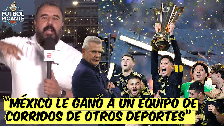 ÁLVARO NO SE GUARDA NADA. MÉXICO gana COPA ORO, pero DEJA DUDAS con JAVIER AGUIRRE | Futbol Picante