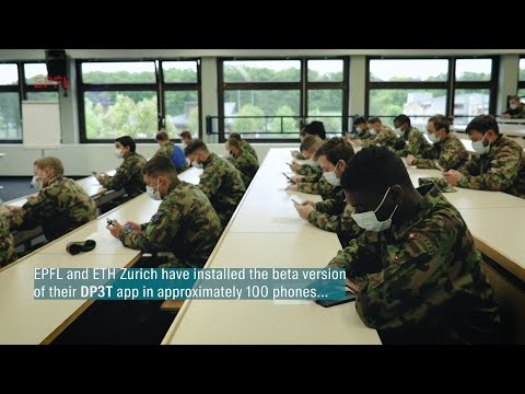 Testing the DP3T app with 100 Swiss army soldiers